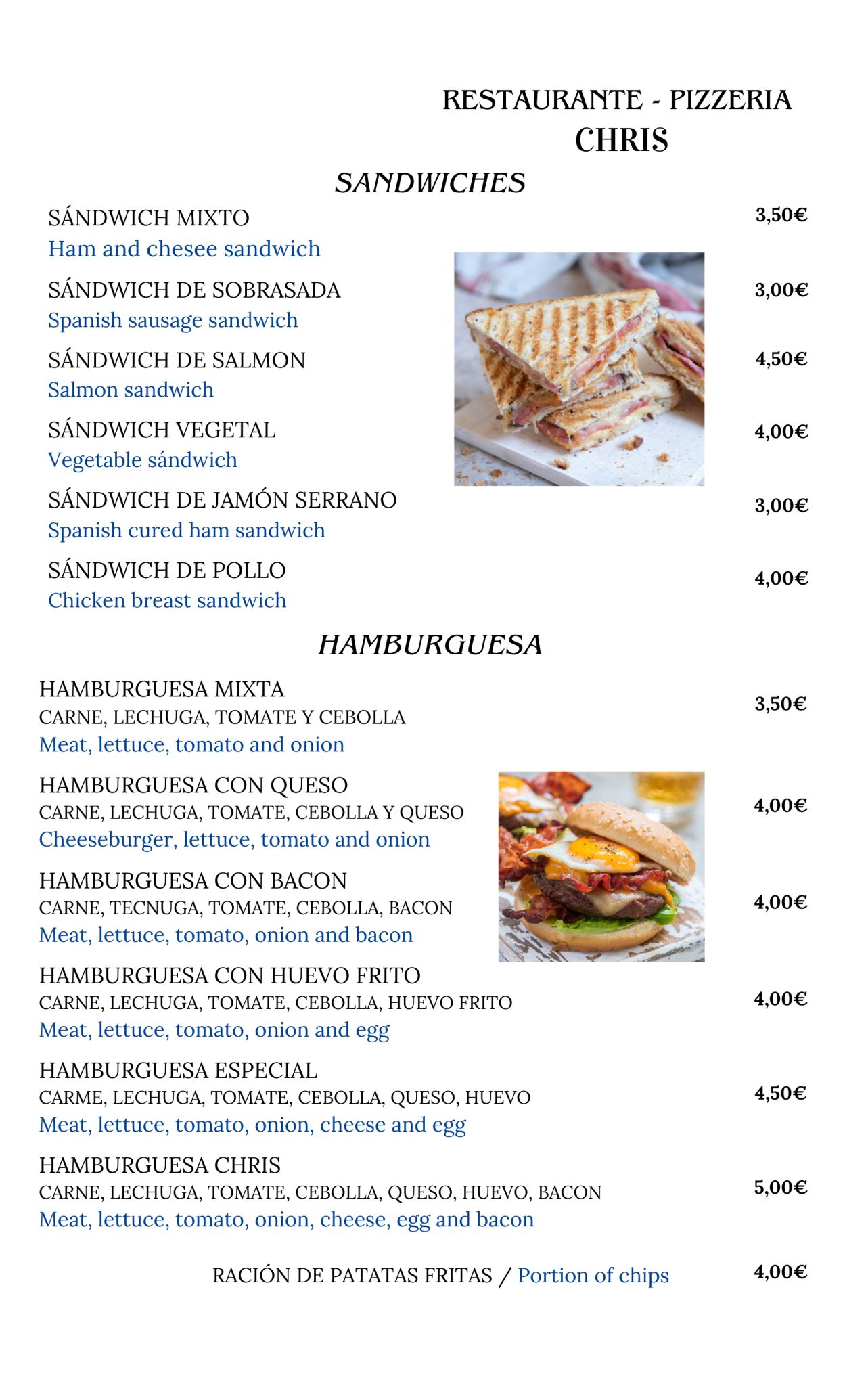 Sándwiches